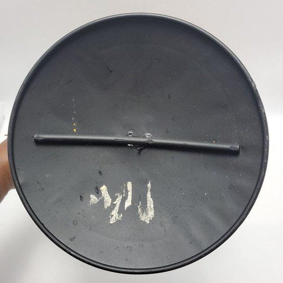 Metal Flower Foiled And Lacquered Copper And Pewter Table Top Decoration 18.7" - Picture 10 of 11